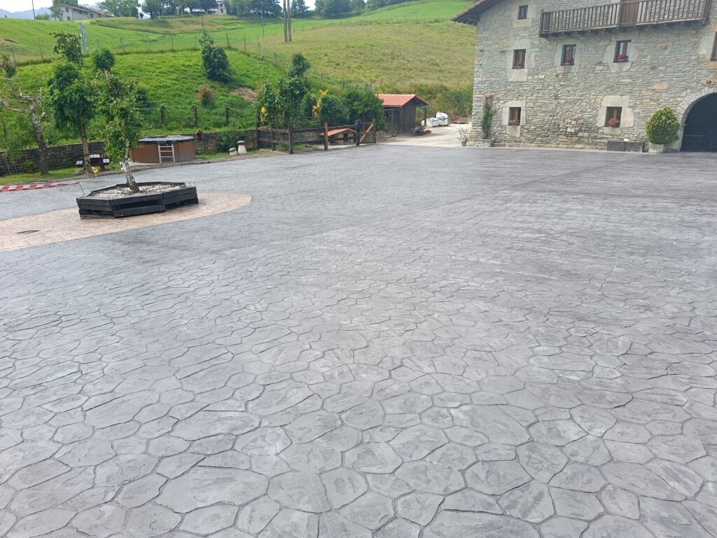 Hormigón impreso en San Sebastián