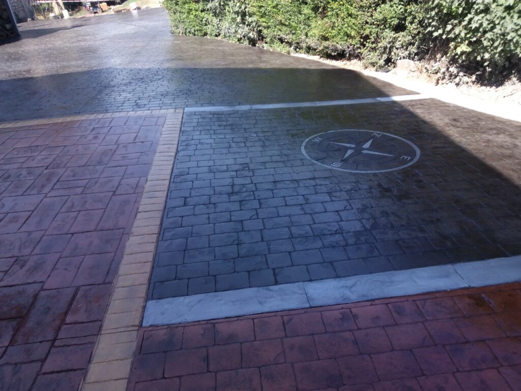 Hormigón impreso en Guipuzcoa.
