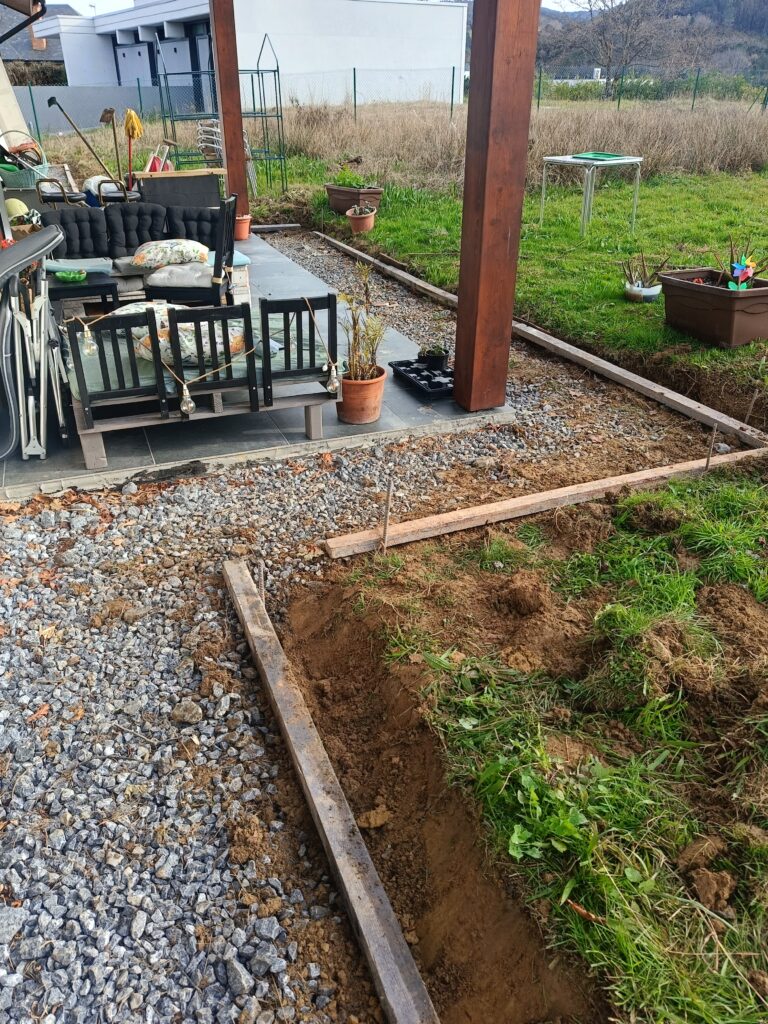 Preparación de terreno.