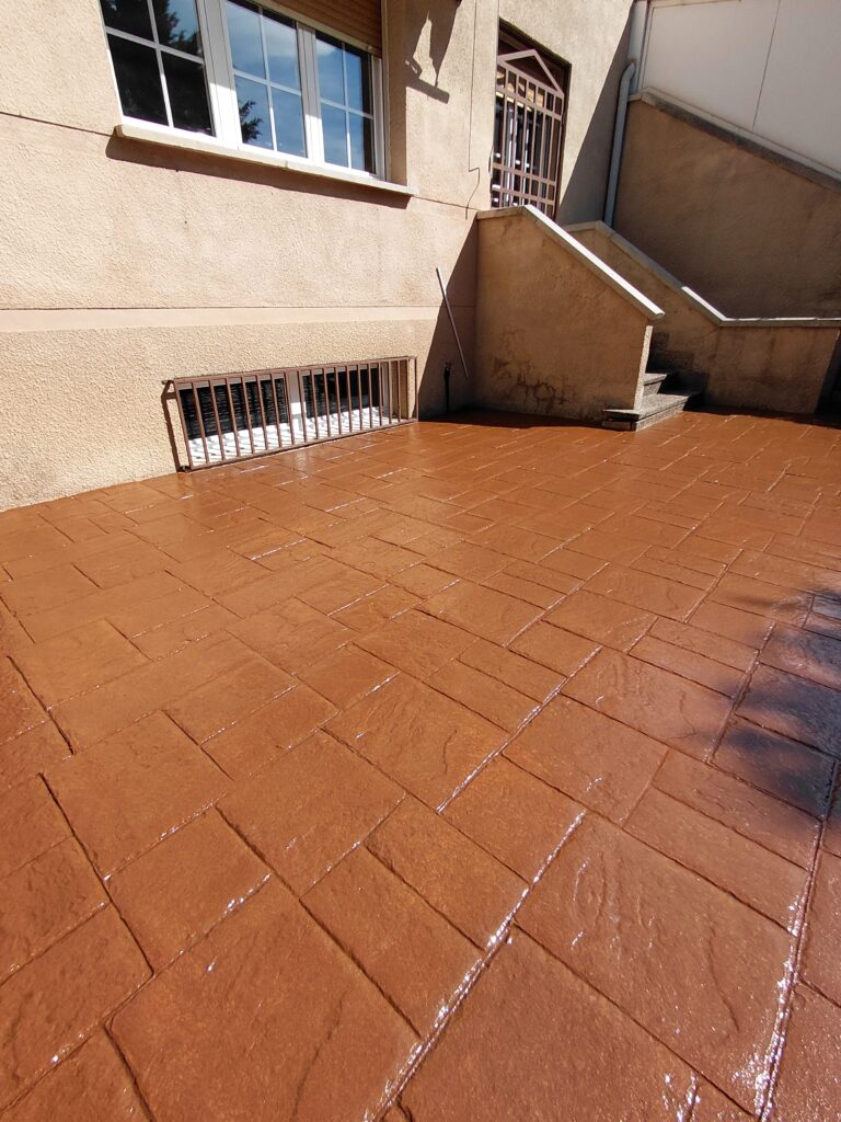 hormigón impreso en Bizkaia